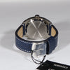 Citizen Automatic Stainless Steel Blue Dial Leather Strap Men's Watch NJ0100-20L