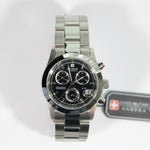 Swiss Military Hanowa Swiss Made Stainless Steel Unisex Watch  6-5073 - Chronobuy