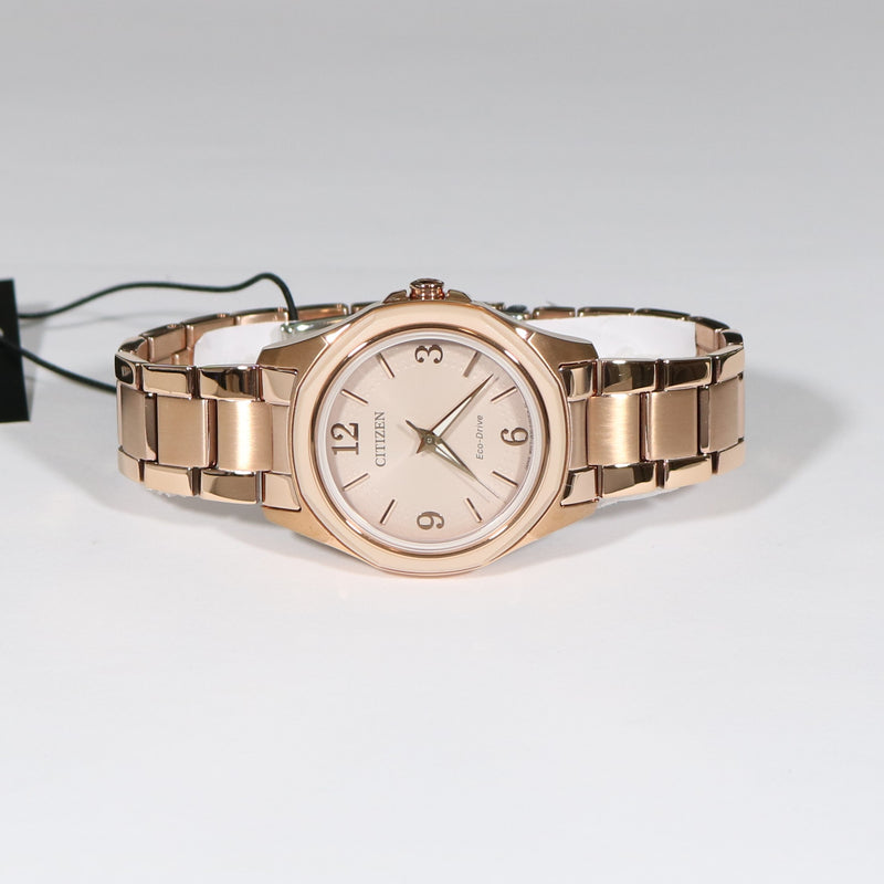 Citizen Eco-Drive Rose Gold Tone Pink Dial Women's Watch FE7053-51X