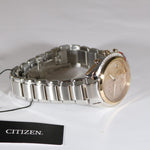 Citizen Women's Eco Drive Diamond Rose Gold Tone Watch FB1385-53W - Chronobuy