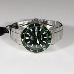 Orient Kanno Automatic Green Dial Men's Stainless Steel Watch RA-AA0914E19B