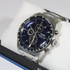 Seiko Men's Solar Blue Dial Stainless Steel Chronograph Watch SSC719P1 - Chronobuy