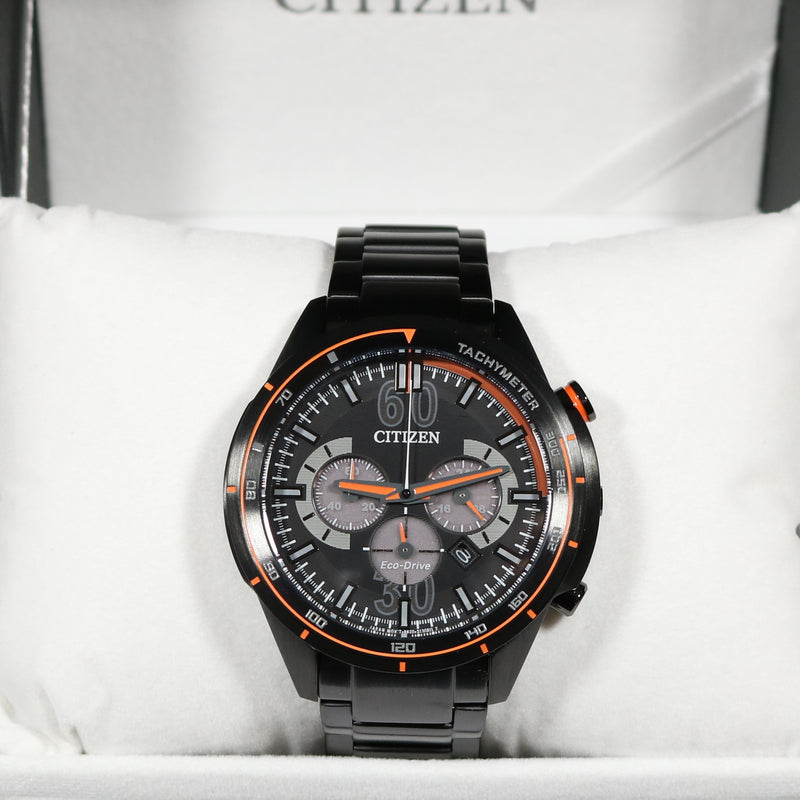 Citizen Eco-Drive Chronograph Mens Watch B620 Super Titanium Gn-4w-s