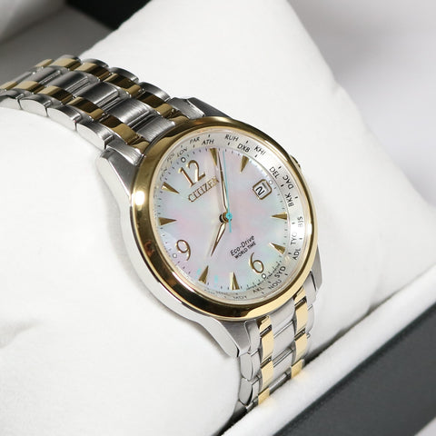 Citizen world time women's watch clearance