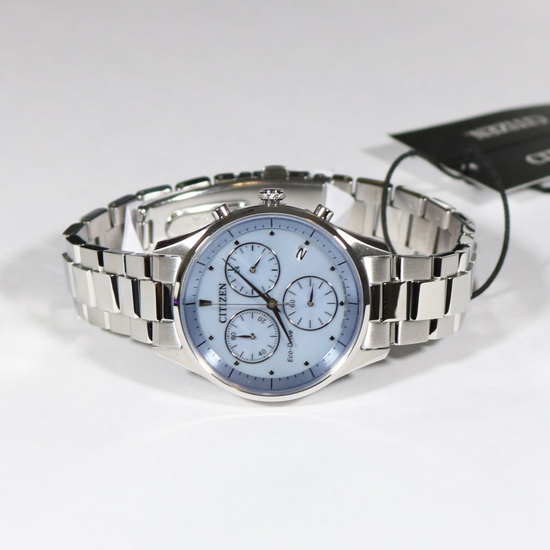 Citizen Eco-Drive Chandler Women's Blue Dial Stainless Steel Watch FB1440-57L