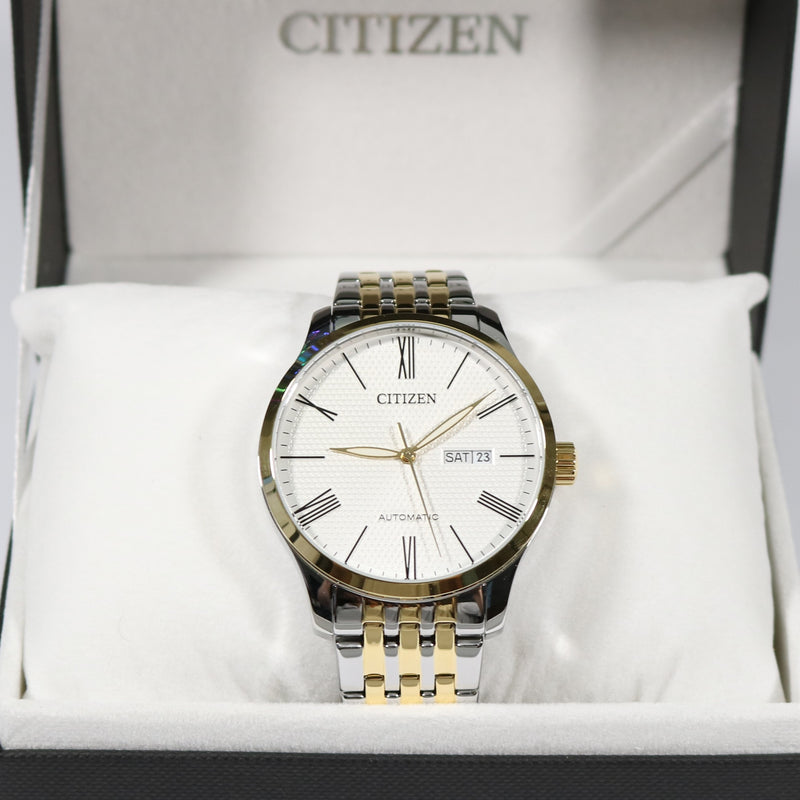 Citizen Automatic Elegant Two Tone Men's Watch NH8354-58A - Chronobuy