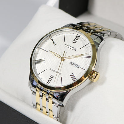 Citizen Automatic Elegant Two Tone Men's Watch NH8354-58A - Chronobuy