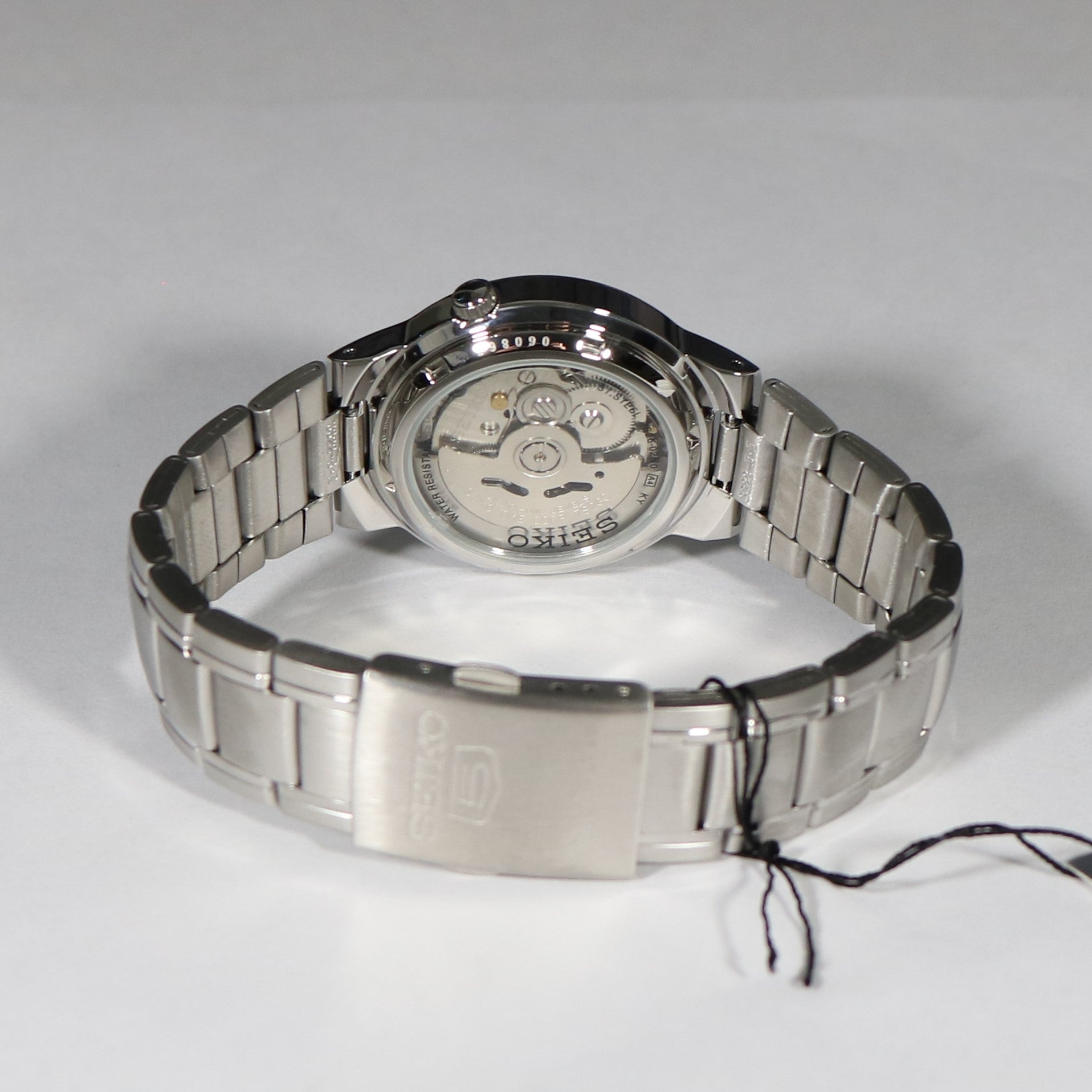 Seiko 5 Automatic White Dial Stainless Steel Men s Watch SNKA01K1 Chronobuy