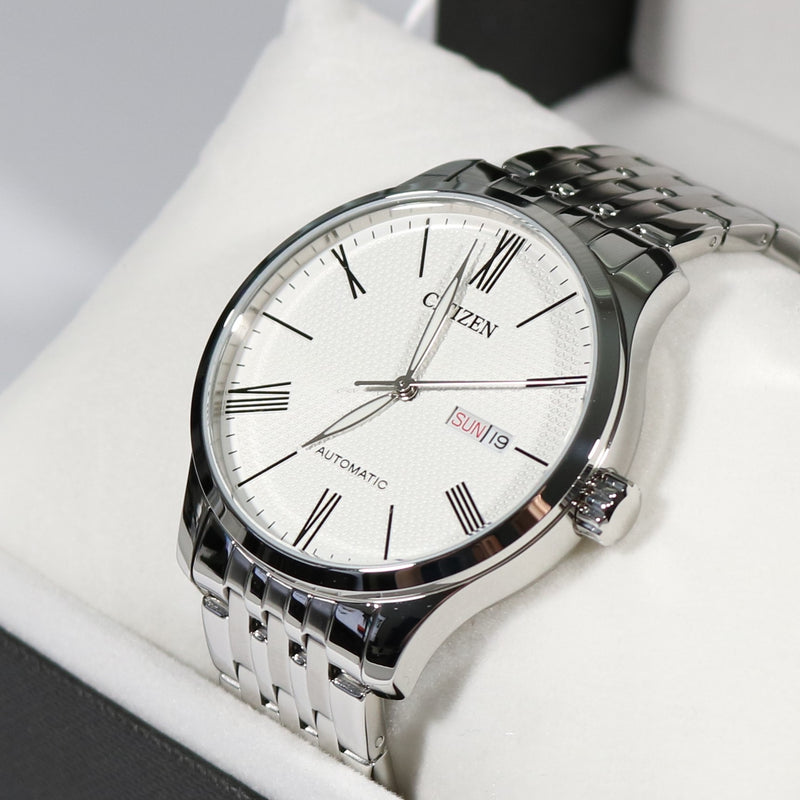 Citizen Automatic Elegant White Dial Men's Watch NH8350-59A - Chronobuy