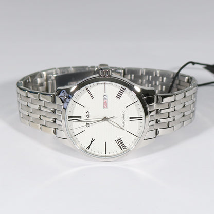 Citizen Automatic Elegant White Dial Men's Watch NH8350-59A - Chronobuy