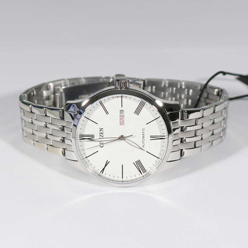 Citizen Automatic Elegant White Dial Men's Watch NH8350-59A - Chronobuy