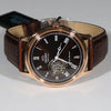 Orient Open Heart Brown Dial Automatic Men's Watch FAG00001T0