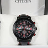 Citizen Eco-Drive Black Dial Stainless Steel Chronograph Men's Watch AT2225-03E