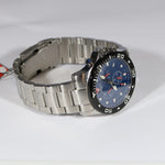 Swiss Eagle Sea Bridge Blue Dial Chronograph Men's Watch SE-9001-22 - Chronobuy