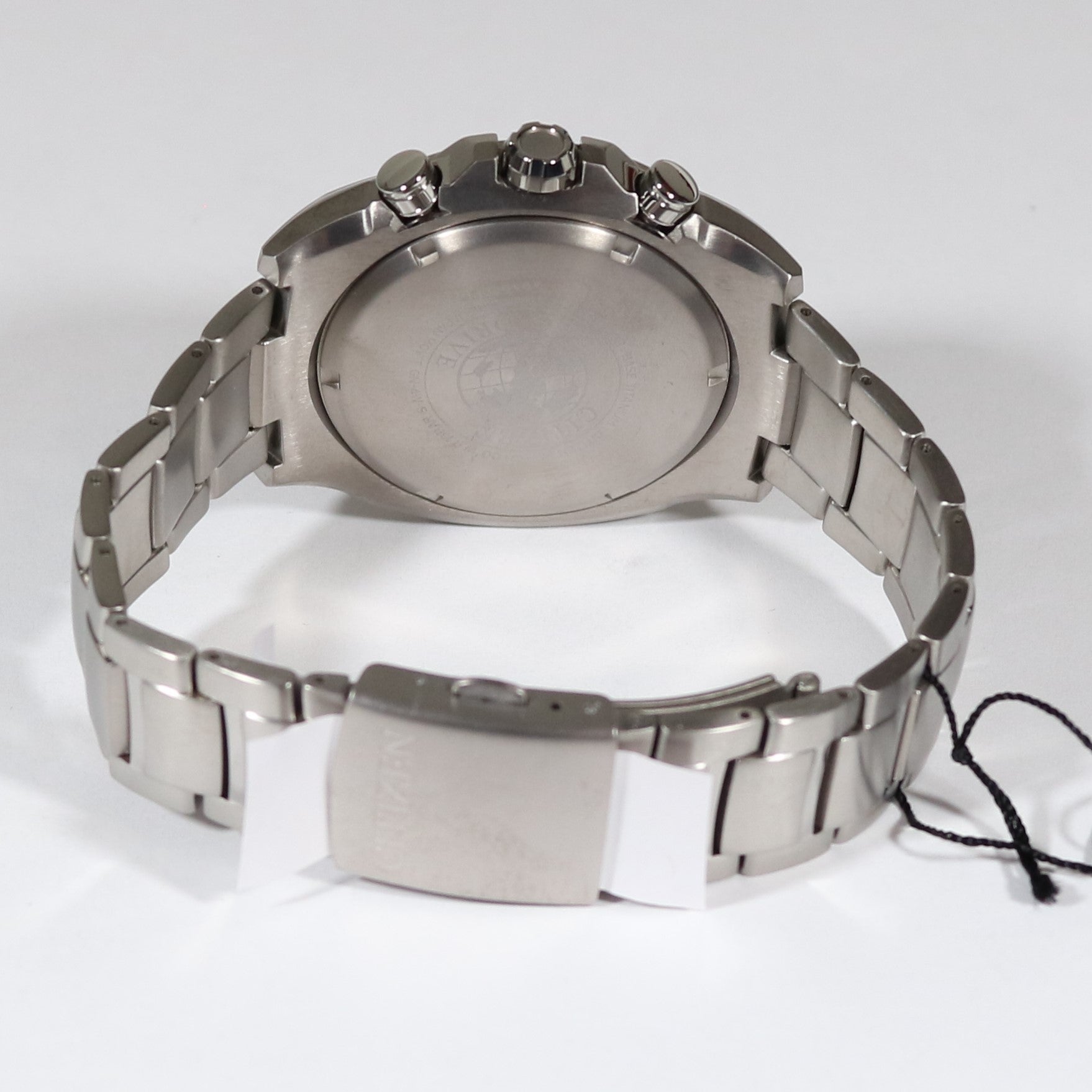 Citizen Eco-Drive Super Titanium White Dial Chronograph Men's