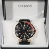 Citizen Eco Drive Rose Gold Tone Black Dial Men's Watch AW1422-09E - Chronobuy