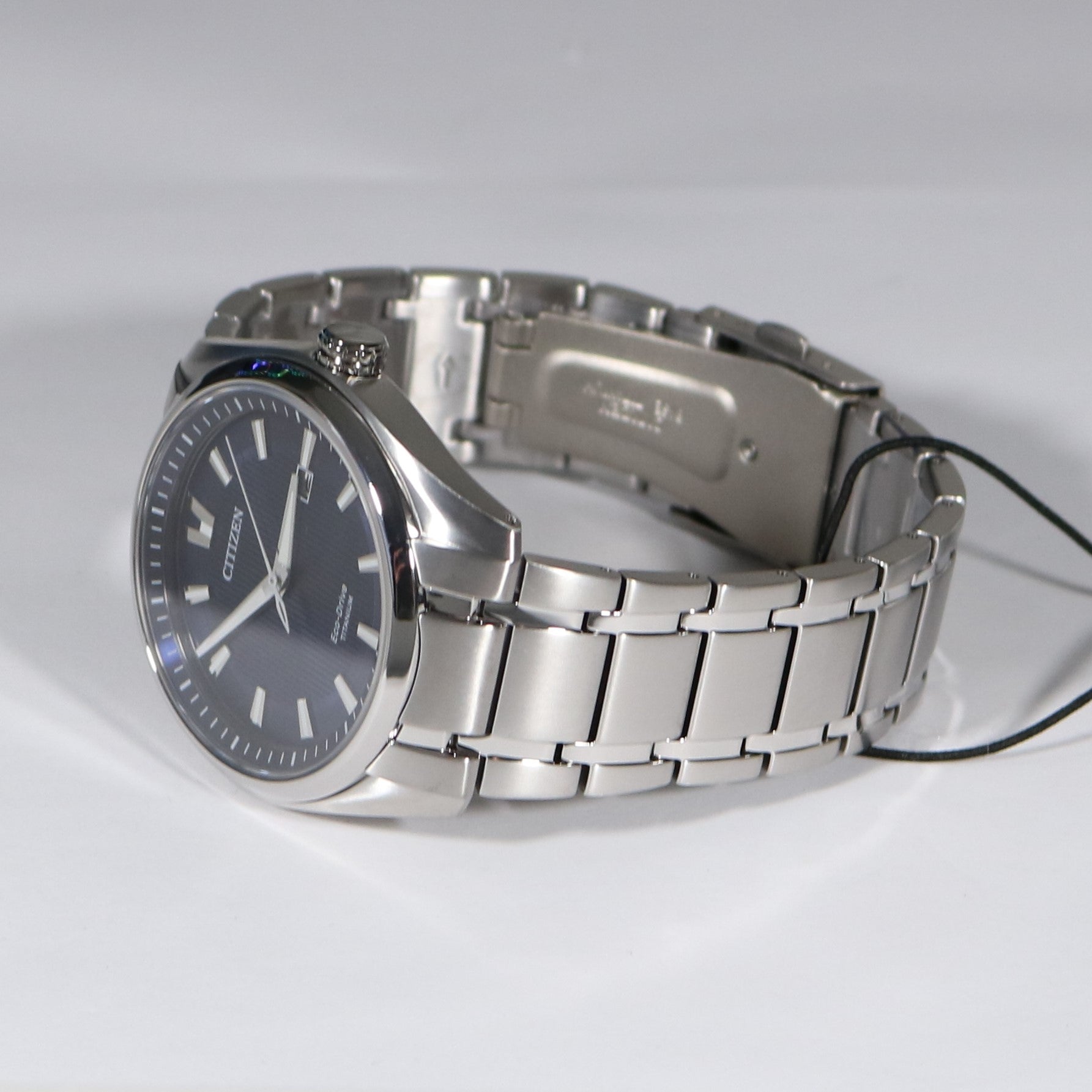 Chronobuy Citizen Blue Men\'s Dial Titanium Watch AW1240-57L – Dress Eco Drive