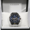 Citizen Eco Drive Titanium Blue Dial Chronograph Men's Watch CA4010-58L - Chronobuy