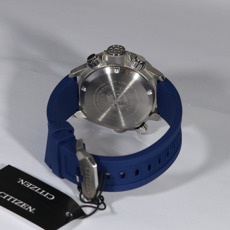 OROLOGIO CITIZEN PROMASTER Aqualand BN2038-01L Quadrante Blu Misuratore OROLOGIO CITIZEN PROMASTER Aqualand BN2038-01L Quadrante Blu Misuratore
