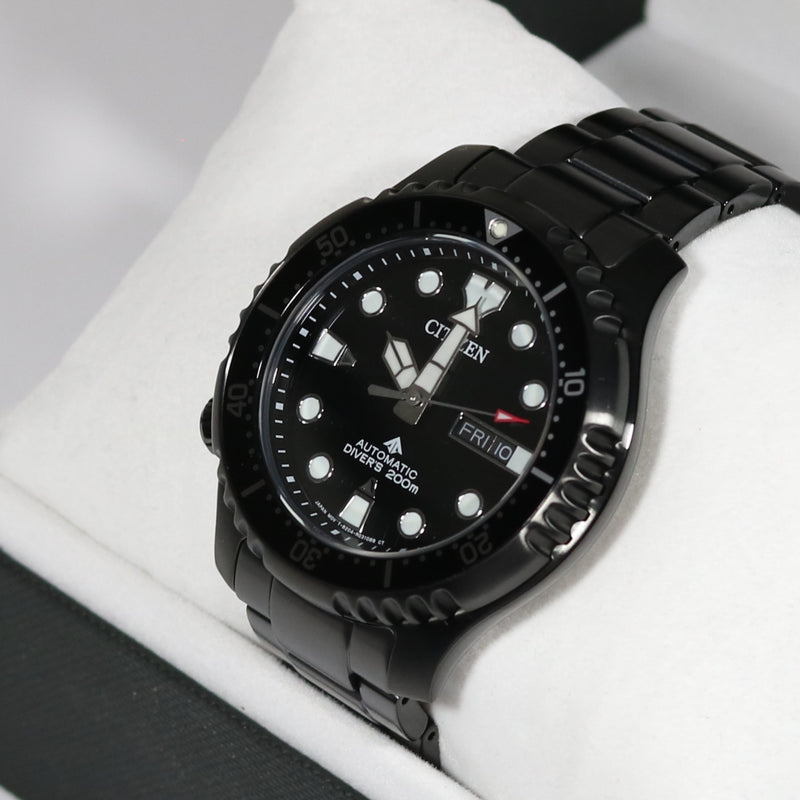 Citizen Promaster PVD Black Automatic Diver Men s Black Dial Watch NY0 Chronobuy