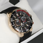 Citizen Eco-Drive Rose Gold Tone Diver's Chronograph Watch CA4252-08E - Chronobuy