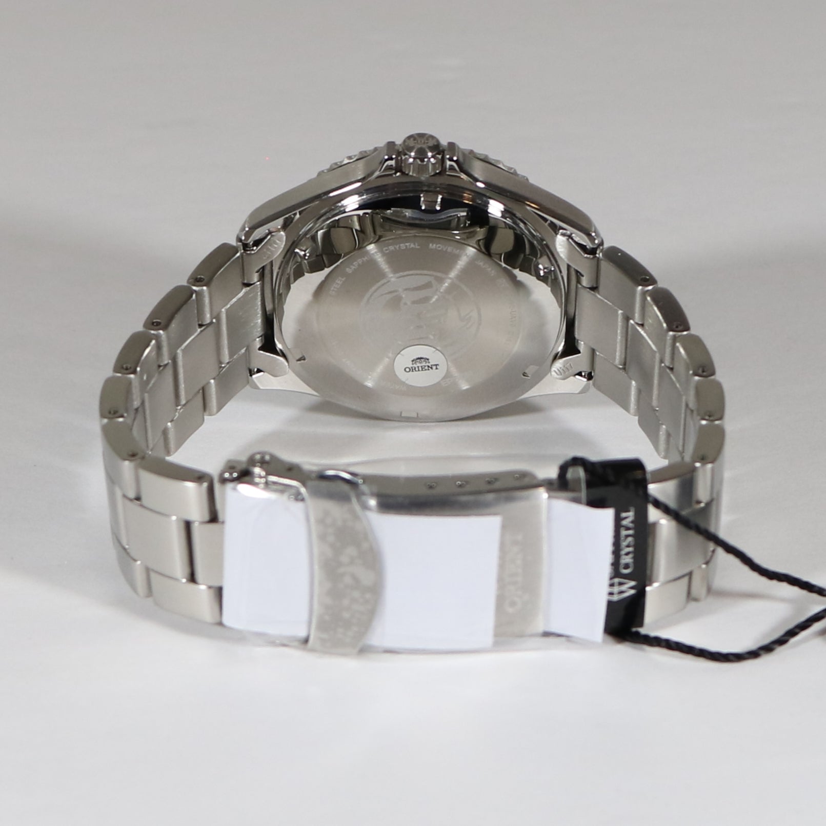 Orient Black Gradient Dial Kamasu Men s Stainless Steel Watch RA