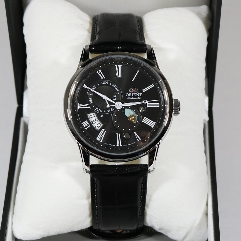 Orient sun and clearance moon black