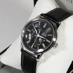 Orient Sun And Moon Black Dial Automatic Men's Watch RA-AK0010B10B