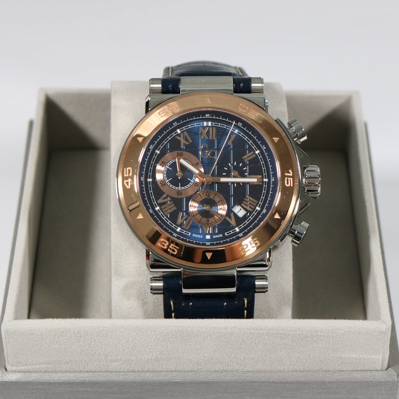 Guess Collection Men's Chronograph Blue Dial Watch X90015G7S - Chronobuy