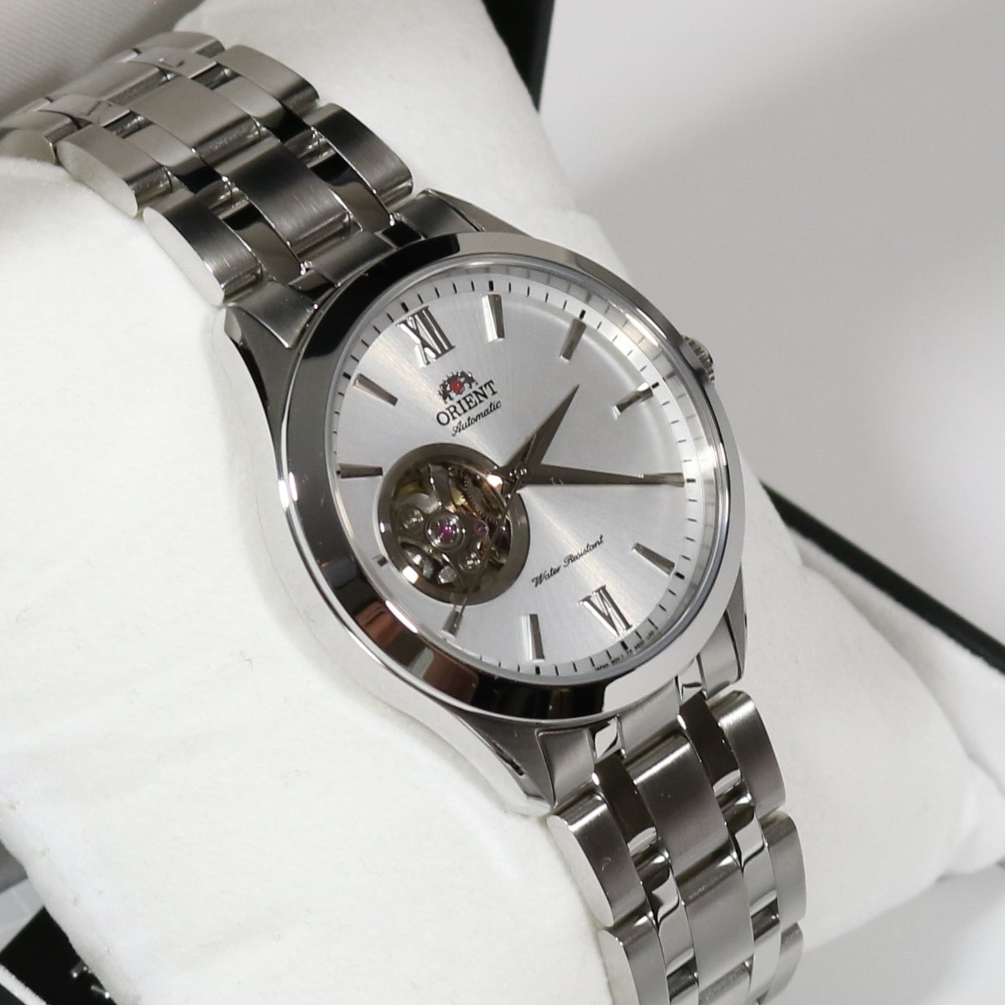 Orient Open Heart Automatic Silver Dial Men s Watch FAG03001W0