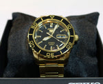 Seiko 5 Gold Stainless Steel Automatic Men's Watch SNZH60K1 - Chronobuy