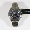 Citizen Eco-Drive Super Titanium Blue Dial Chronograph Men's Watch CA0550-52L