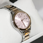 Citizen Women's Eco Drive Two Tone Pink Dial Watch FE6126-80X - Chronobuy