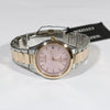 Citizen Women's Eco Drive Two Tone Pink Dial Watch FE6126-80X - Chronobuy