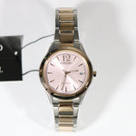 Citizen Women's Eco Drive Two Tone Pink Dial Watch FE6126-80X - Chronobuy