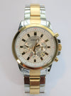 Citizen White Dial Men's Two-Tone Chronograph Watch AN8084-59A - Chronobuy