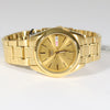 Seiko 5 Automatic Gold Tone Stainless Steel Gold Dial Men's Watch SNKL48K1