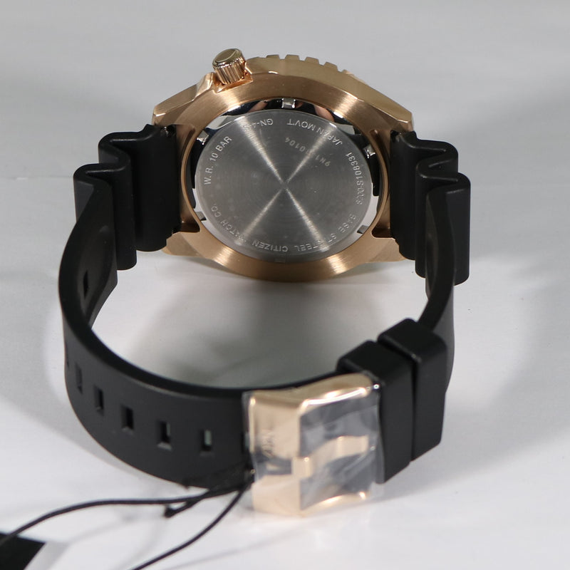 Citizen Gold Tone Automatic Watch NH8383-17E - Chronobuy
