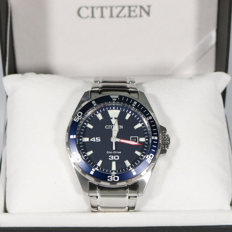 Citizen Eco Drive Men\'s Solar Stainless Steel Watch BM7450-81L – Chronobuy