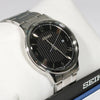 Seiko Classic Quartz Stainless Steel Black Dial Men's Watch SGEH81P1 - Chronobuy