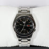 Seiko 5 Automatic Day Date Black Dial Men's Stainless Steel Watch SNKL55K1 Pre-Owned
