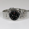 Seiko 5 Automatic Day Date Black Dial Men's Stainless Steel Watch SNKL55K1 Pre-Owned
