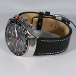 Citizen Eco Drive Black Dial Leather Strap Chronograph Watch CA7010-19E - Chronobuy