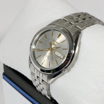 Seiko 5 Men's Automatic Gray Dial Gold Tone Hands Stainless Steel Watch SNKL19K1