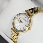 Citizen Quartz Gold Tone Mother Of Pear Dial Women's Dress Watch ER0212-50Y