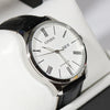 Citizen Mechanical Automatic Black Leather Elegant Men's Watch NH8350-08A - Chronobuy