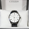 Citizen Mechanical Automatic Black Leather Elegant Men's Watch NH8350-08A - Chronobuy