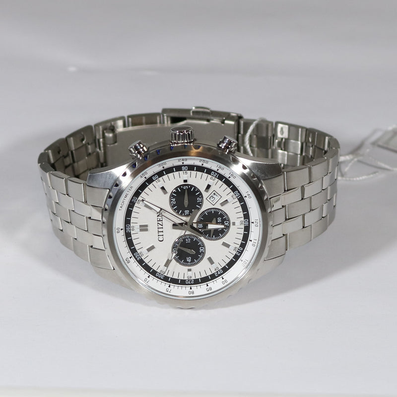 Citizen Quartz Chronograph Stainless Steel Men's Watch AN8060-57A - Chronobuy