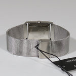Citizen Eco-Drive Axiom Black Dial Mesh Stainless Steel Bracelet Watch BL6000-55E