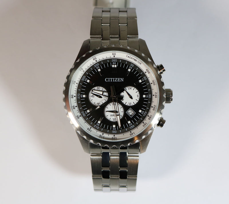 Citizen Stainless Steel Chronograph Men's Watch AN8061-54E - Chronobuy